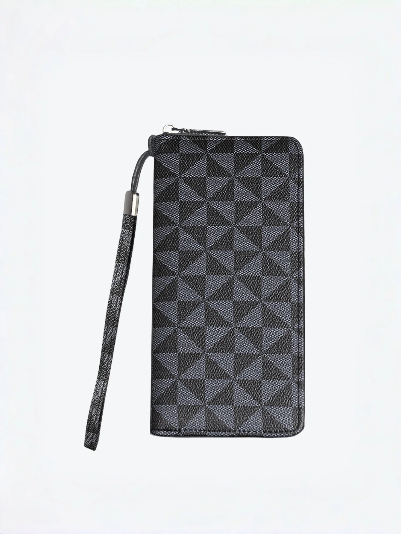 KAIDUCH Men's Minimalist Clutch Wallet — Double Zipper Large Capacity Organizer