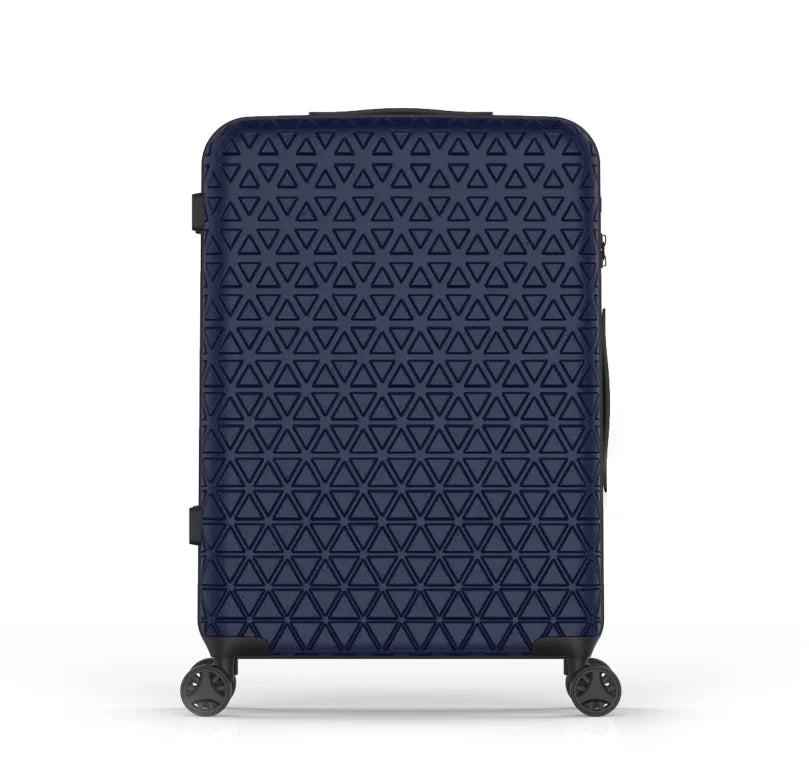 Aluminum Hard Shell Travel Suitcase — Durable Spinner Luggage with Lock
