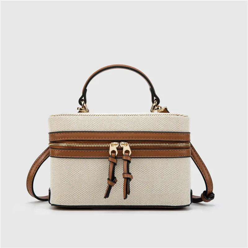 miflame Women's Mini Crossbody Bag — Structured Convertible Shoulder Bag