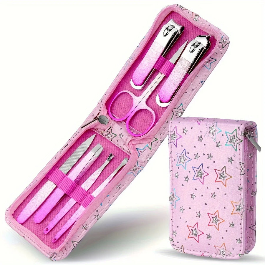 7-in-1 Manicure and Pedicure Set — Professional Nail Care Kit