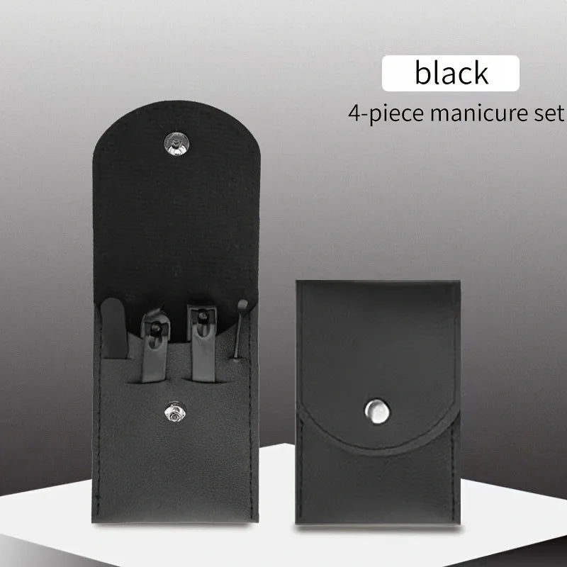Professional Manicure and Pedicure Set — Stainless Steel Nail Care Kit