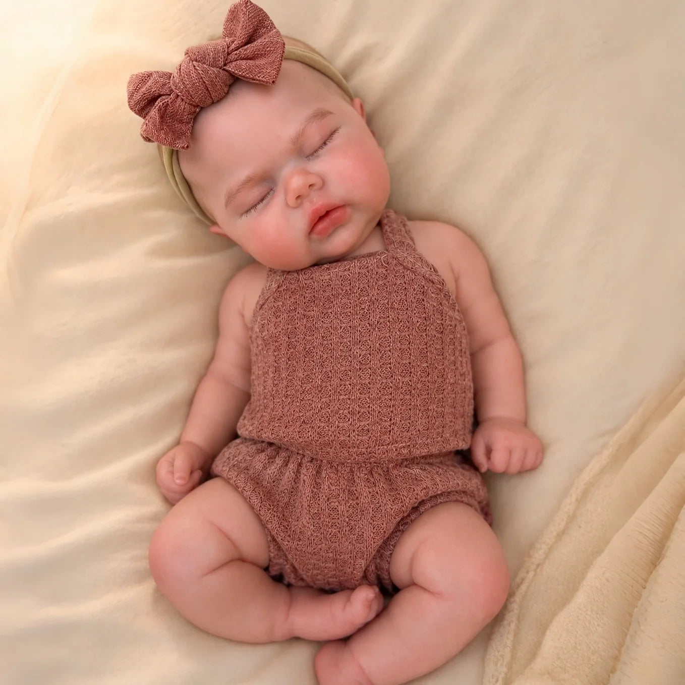 CatDoneca Lifelike Silicone Baby Doll — Soft Touch Reborn Girl Toy