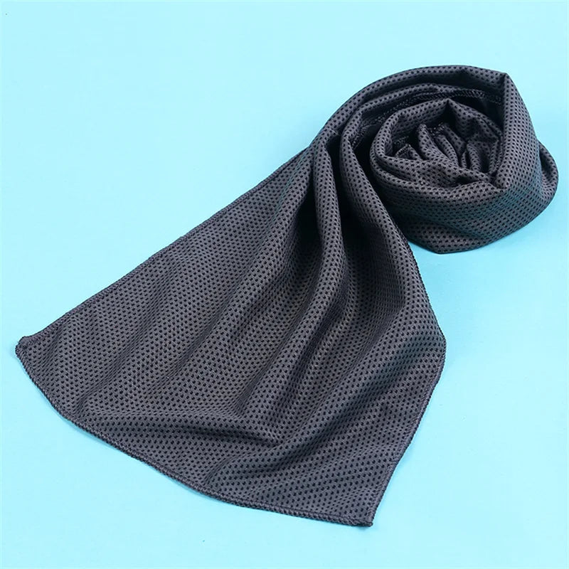 Microfiber Cooling Towel — Quick-Dry Ice Towel for Sports and Gym