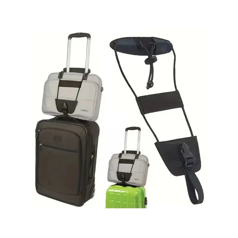 Adjustable Elastic Luggage Strap — Secure Travel Bag Fastener