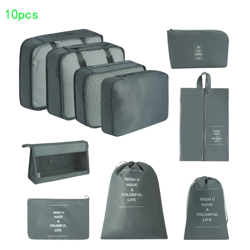 Travel Packing Cube Sets — Luggage Organizers for Suitcases and Backpacks
