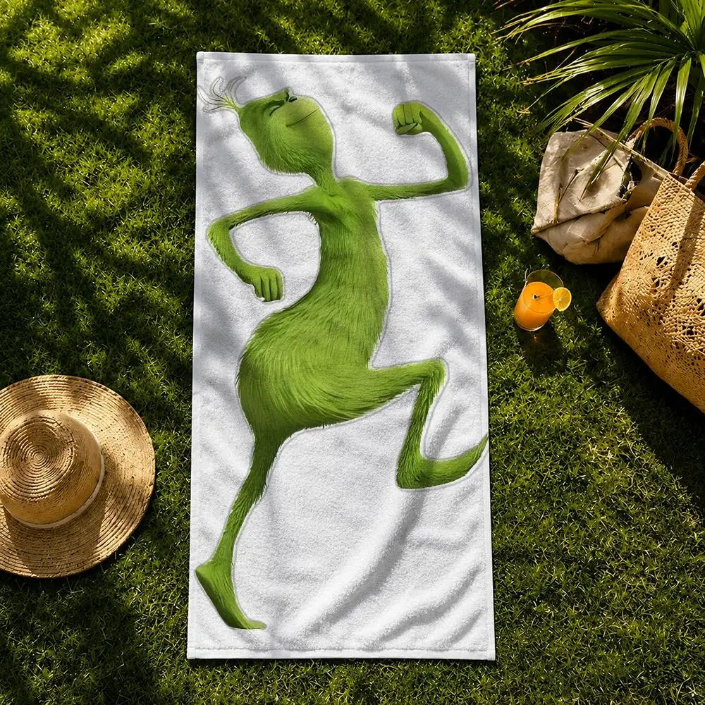 Quick-Dry Microfiber Bath Towel — Absorbent Beach & Gym Towel