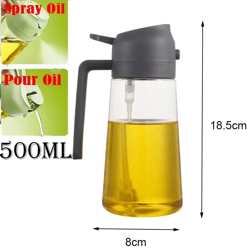 woobrice 2-in-1 Oil Sprayer — Dual Spray and Pour Kitchen Dispenser