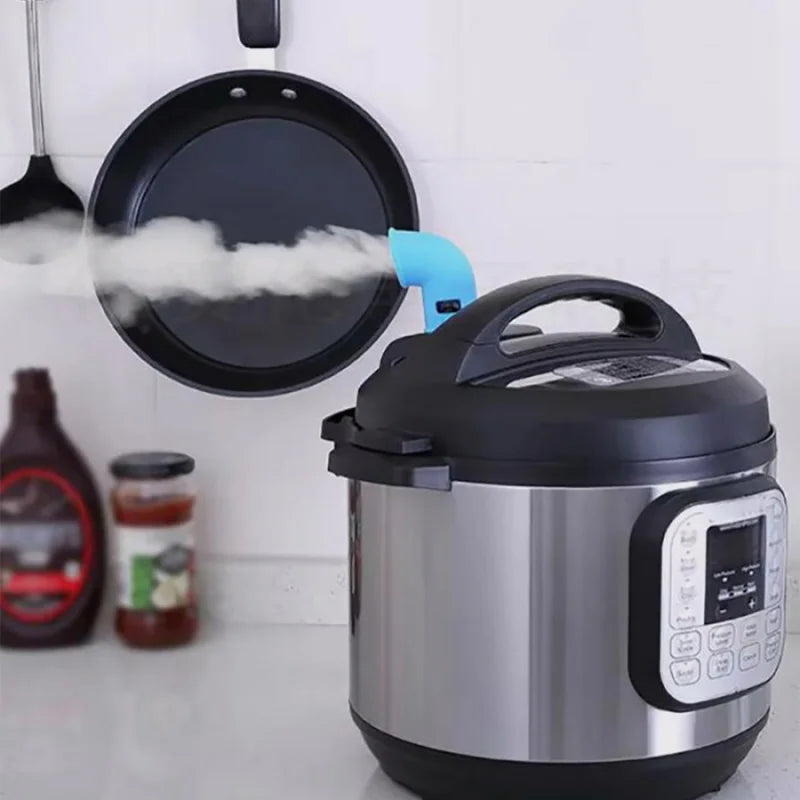 Silicone Pressure Cooker Exhaust Pipe — Steam Release Valve Diverter