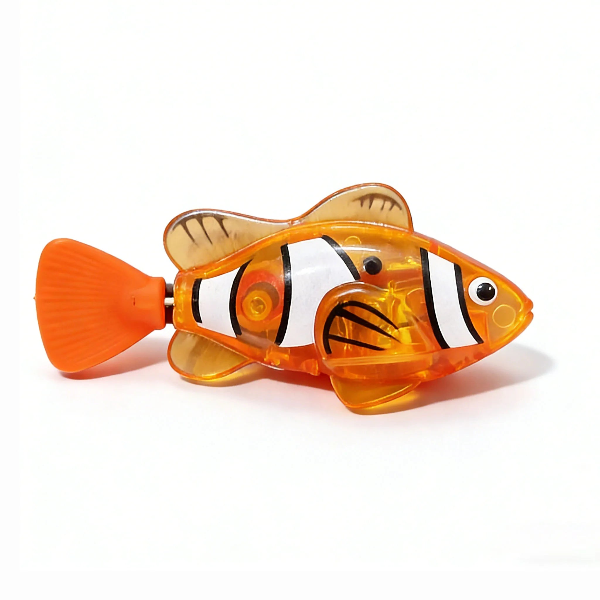 Robotic Swimming Clownfish — Interactive Photosensitive Pet Toy