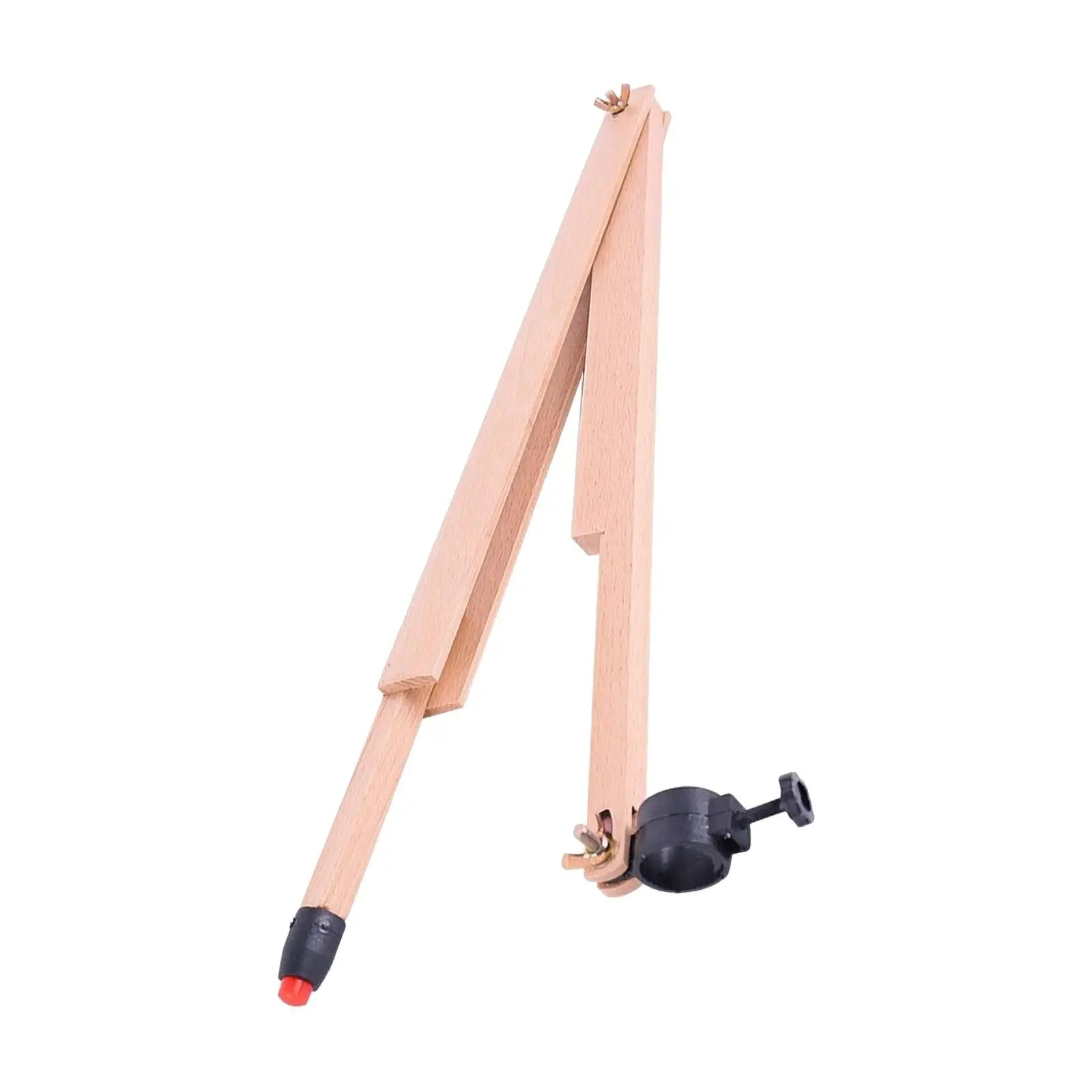 Wooden Drafting Compass — Circle Drawing Tool