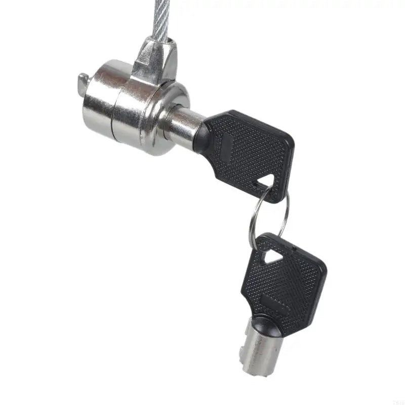 Laptop Security Cable Lock — Anti-Theft Steel Chain with Keys