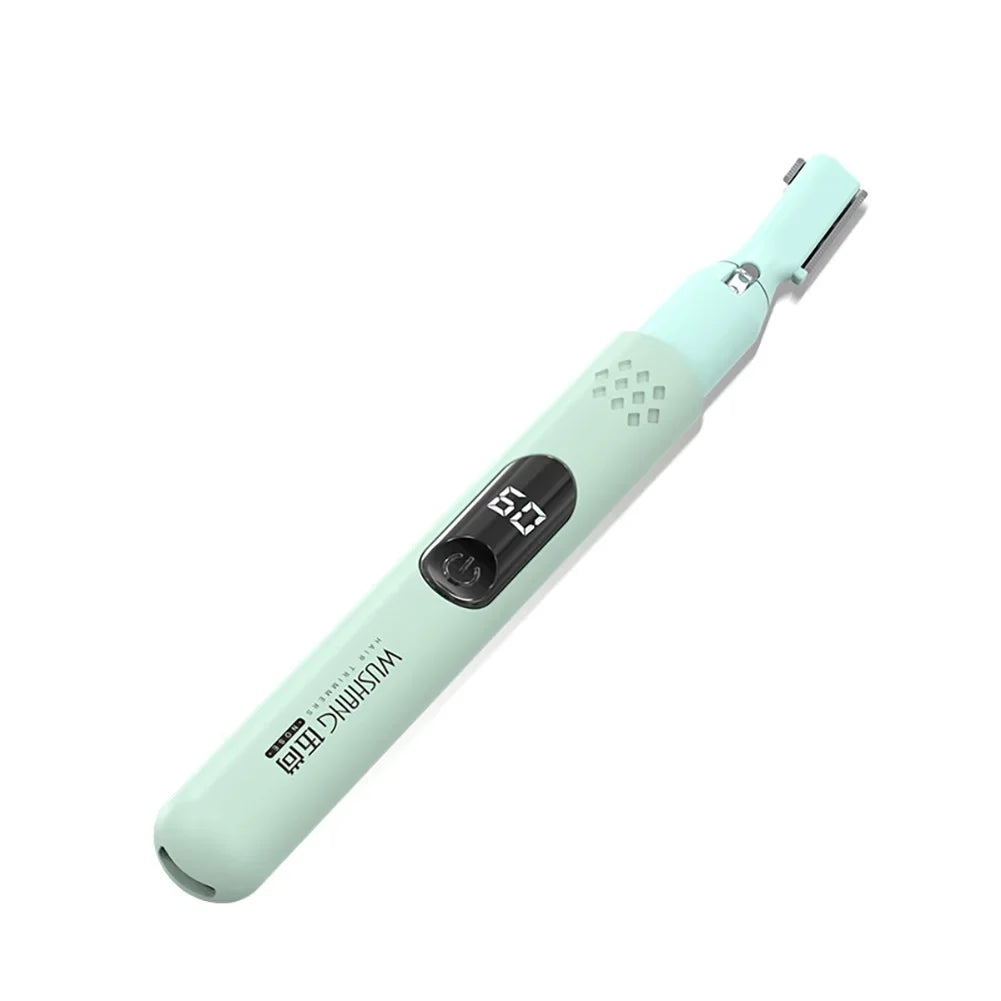 Portable Electric Eyebrow Trimmer — Multifunctional Facial Hair Remover