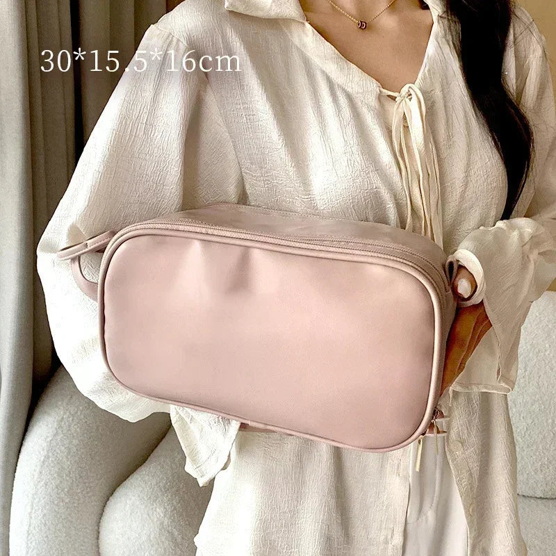 SMHXIANGQIANJIN Travel Cosmetic Bag — Waterproof Large Capacity Toiletry Organizer