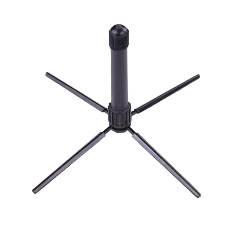 Portable Flute Display Stand — Foldable Musical Instrument Holder