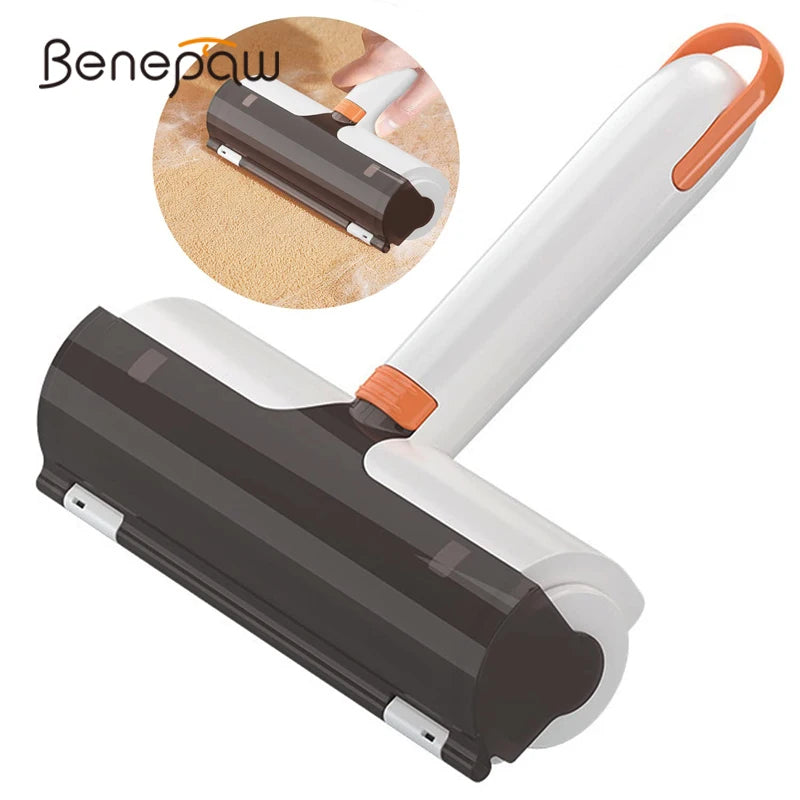 Benepaw Pet Hair Remover Roller — Reusable Fur & Lint Cleaner for Furniture