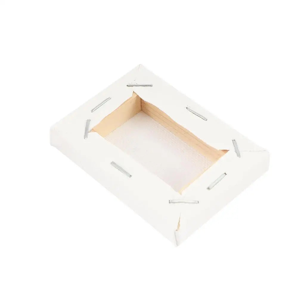 Mini Stretched Canvas Boards — Primed White Cotton for Oil and Acrylic Painting