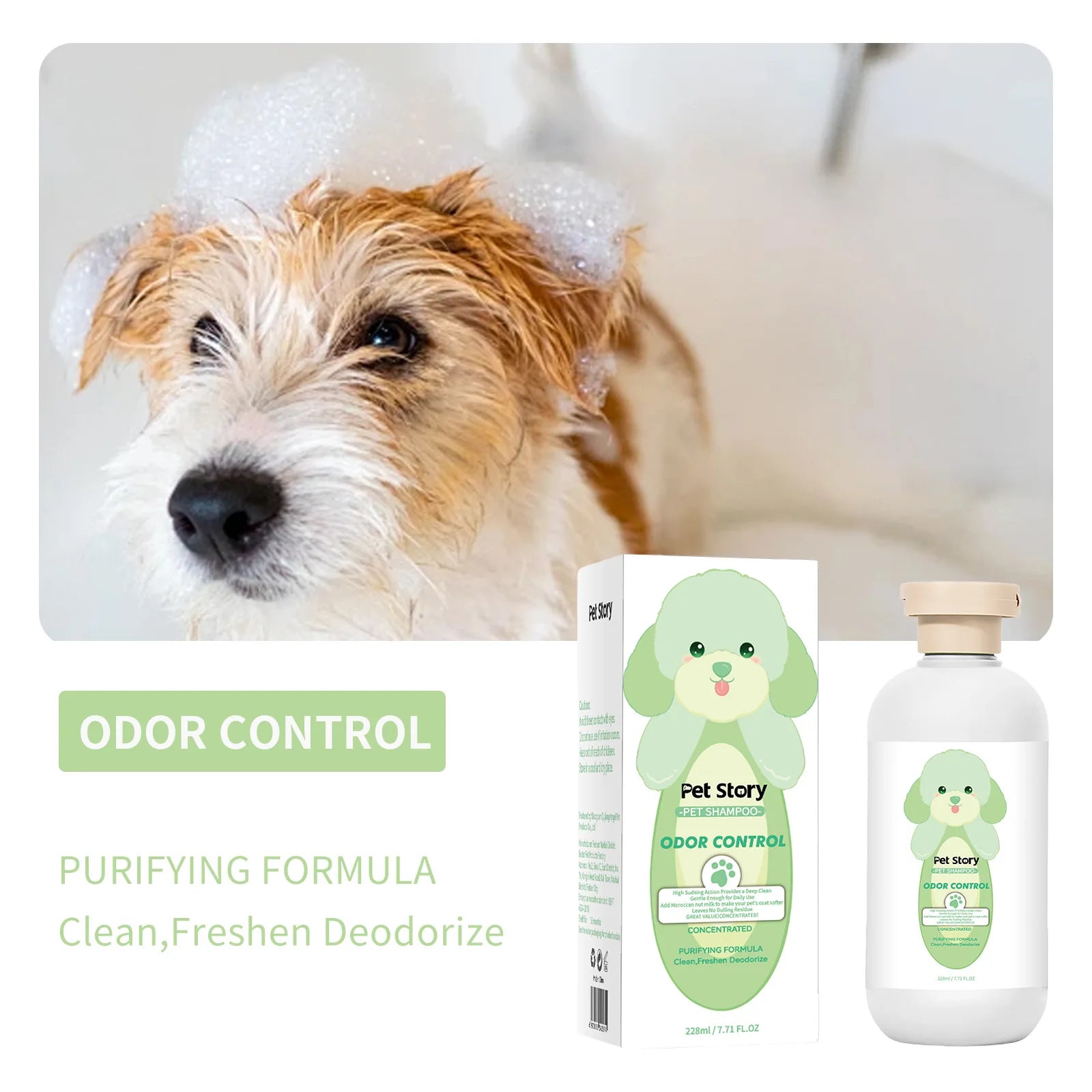 Pet Shampoo — Hypoallergenic Formula