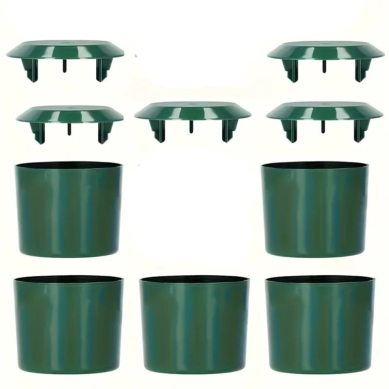 Reusable Snail and Slug Traps — Durable Garden Pest Catcher with Lid