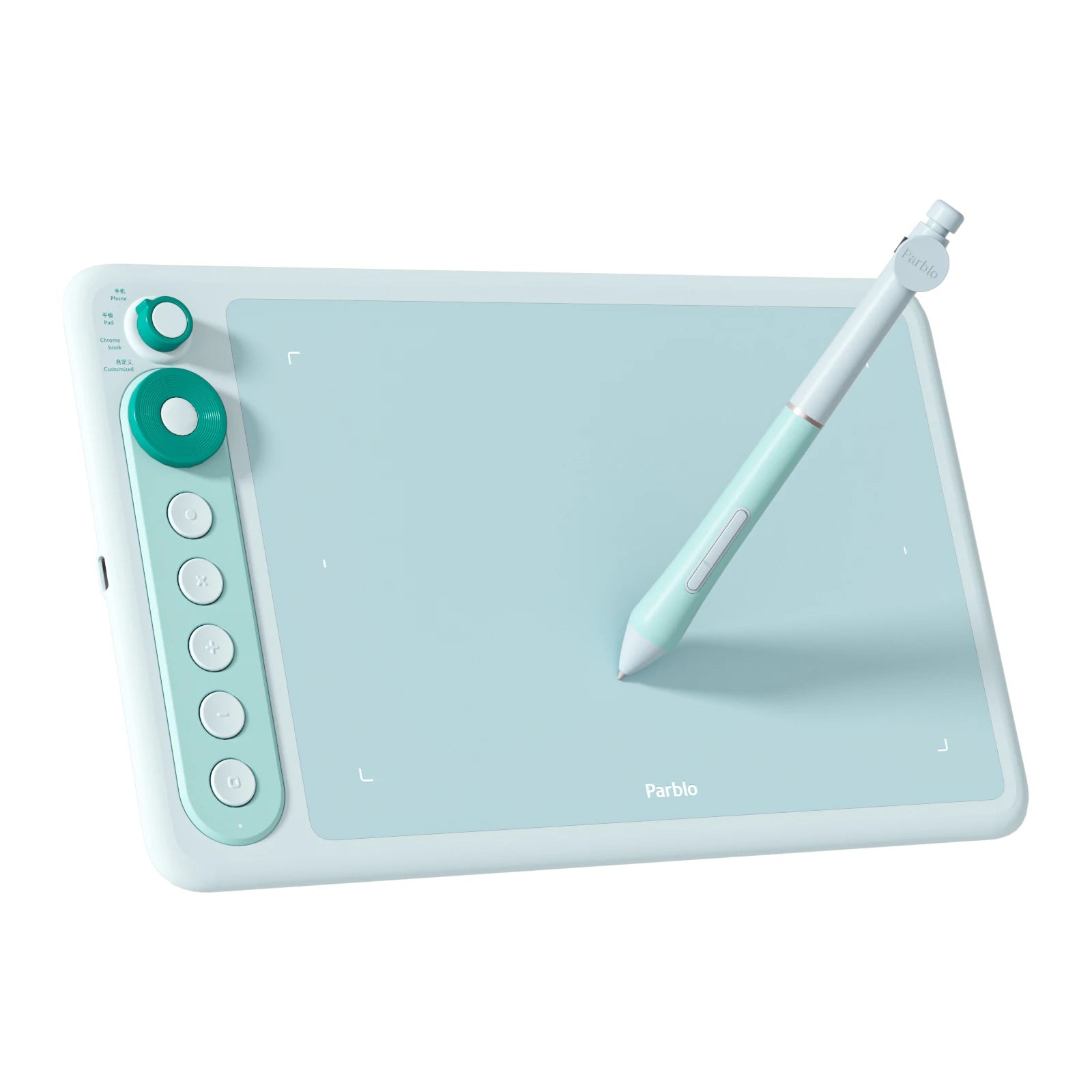 Parblo Intangbo X7 Drawing Tablet — Digital Graphics Tablet with 8192 Pressure Levels