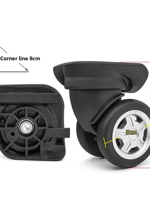Universal Suitcase Replacement Wheels — Durable Luggage Repair Kit