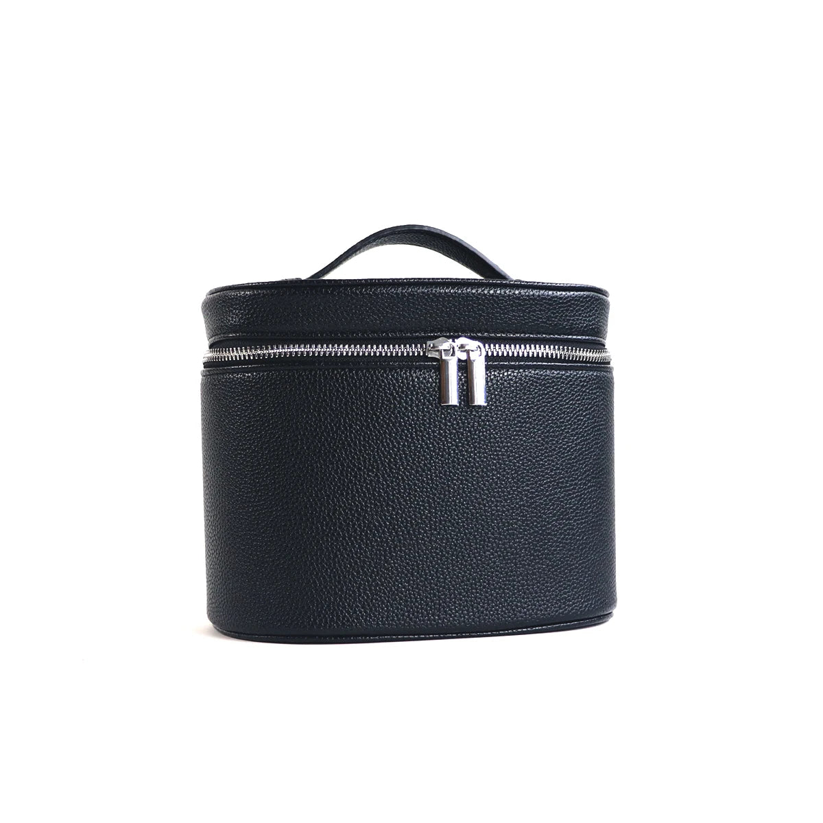 Personalized PU Leather Cosmetic Bag — Large Capacity Travel Makeup Organizer