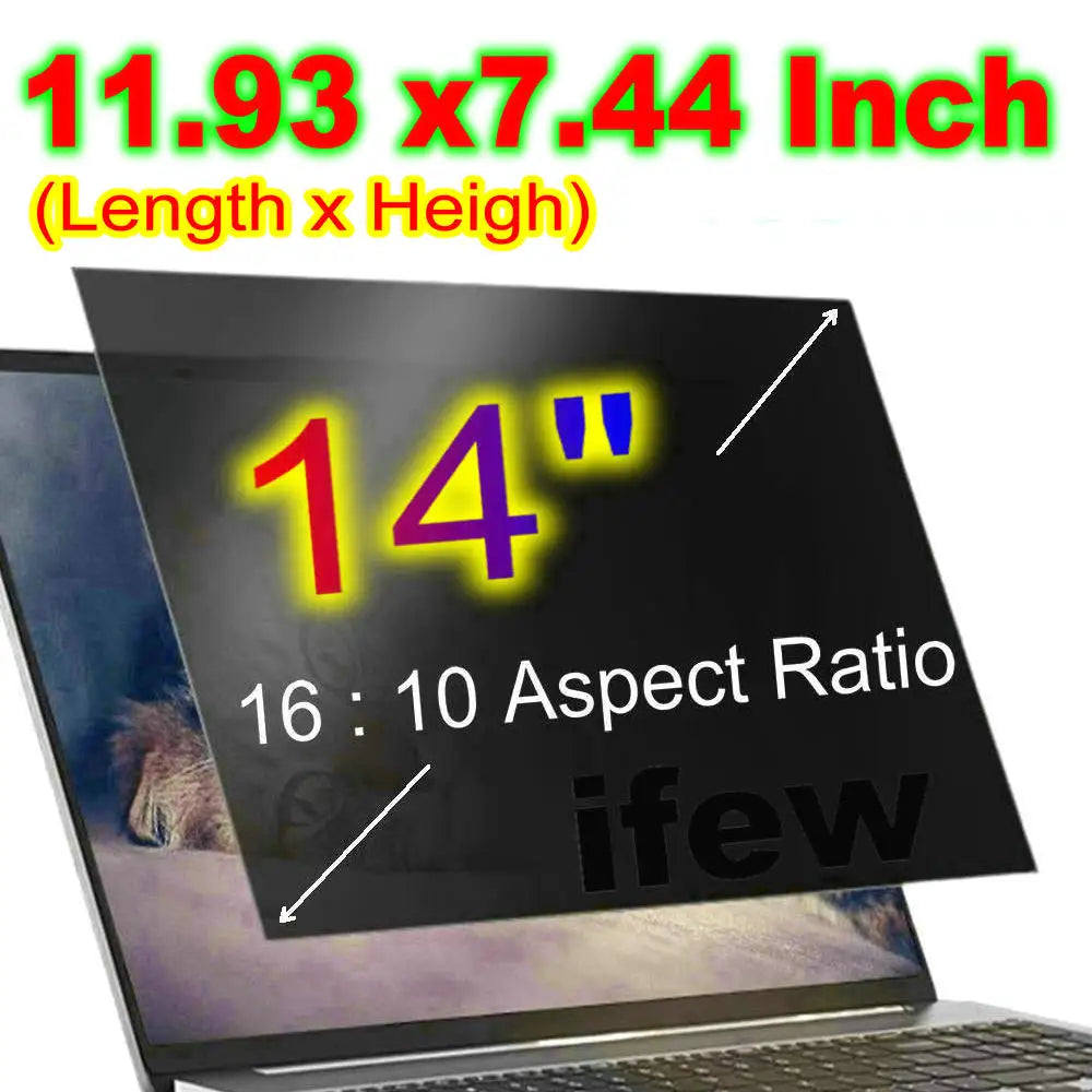 IFEW Privacy Screen Protector — Anti-Spy Matte Film for Laptops