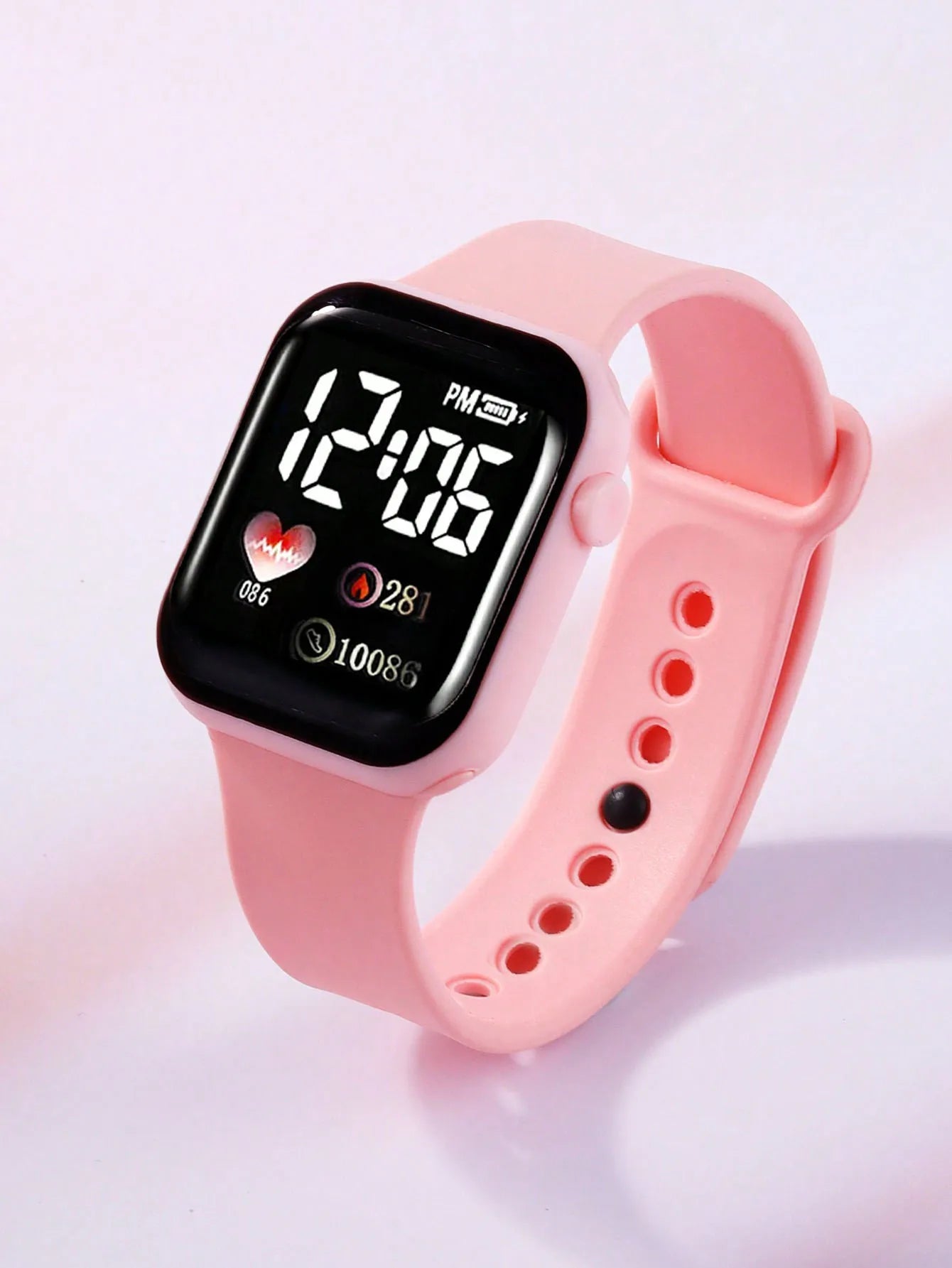 Digital Watch and Butterfly Accessory Set — Fashionable Gift Set