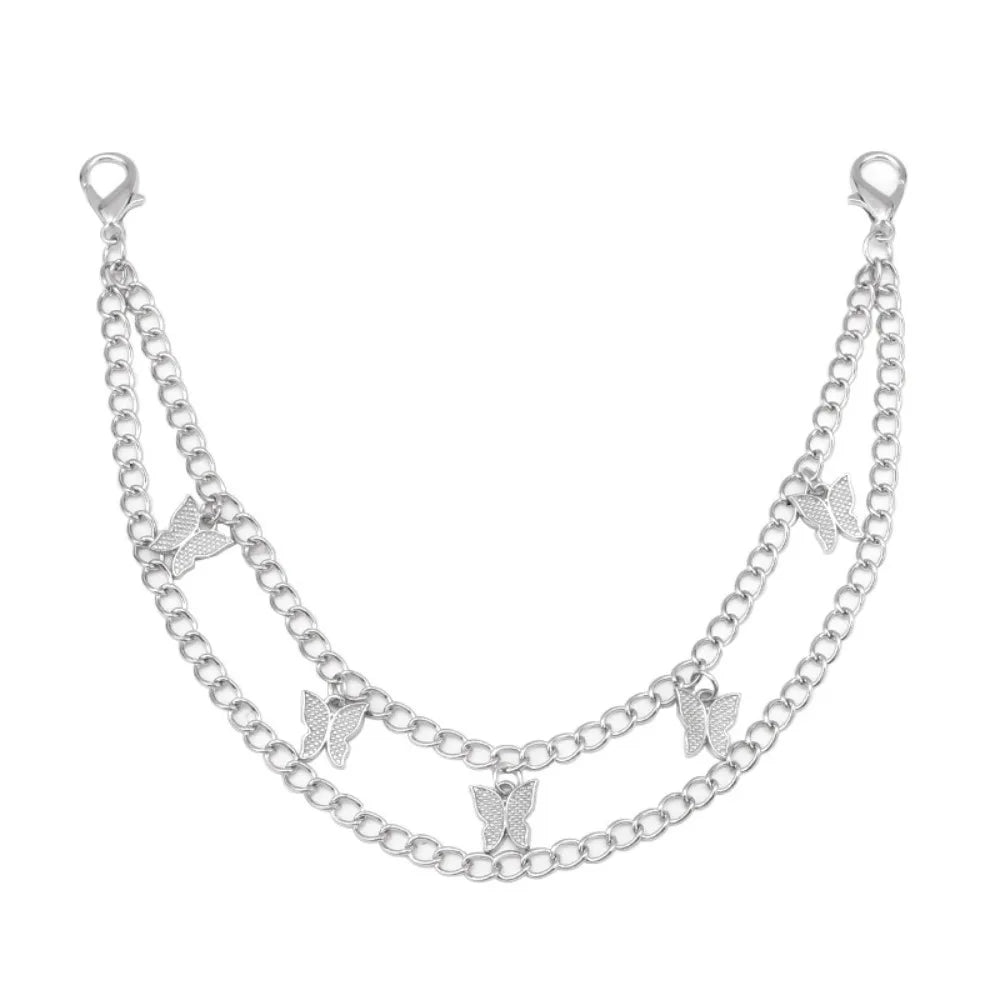Metal Bag Chain Replacement — Versatile Shoulder Strap & Clothing Accessory