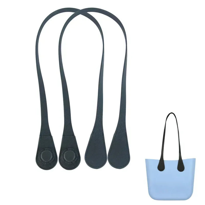 TANQU PU Leather Replacement Handles — Slim Shoulder Straps for Handbags