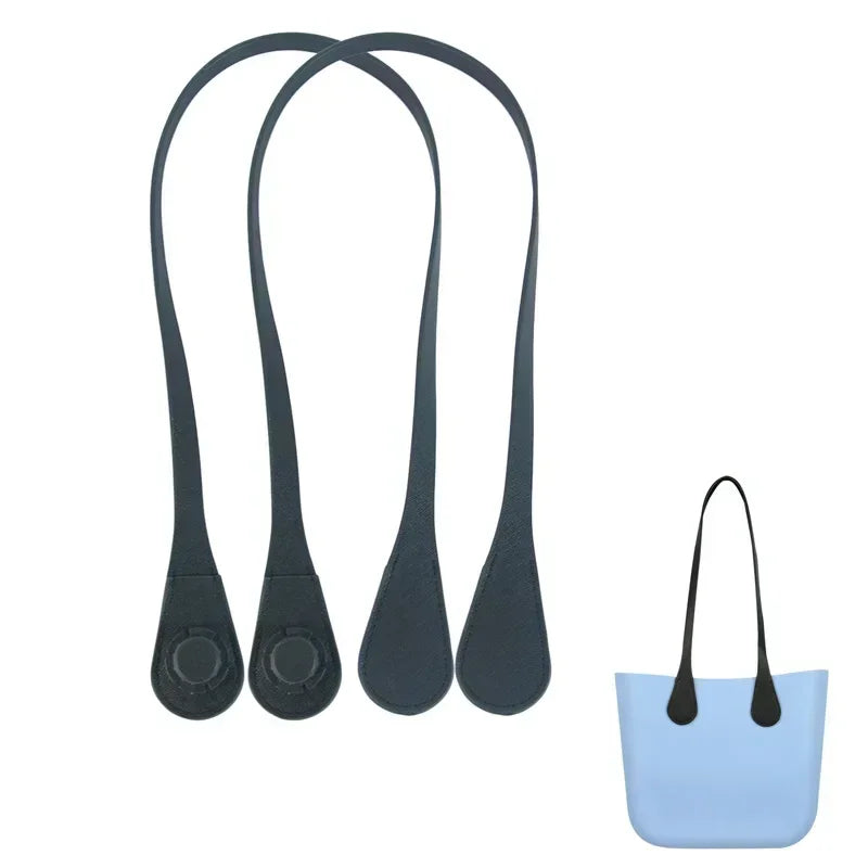 TANQU PU Leather Replacement Handles — Slim Shoulder Straps for Handbags