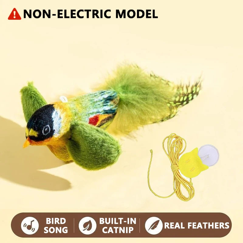 Smart Automatic Cat Toy — Self-Moving Interactive Ball with Tail