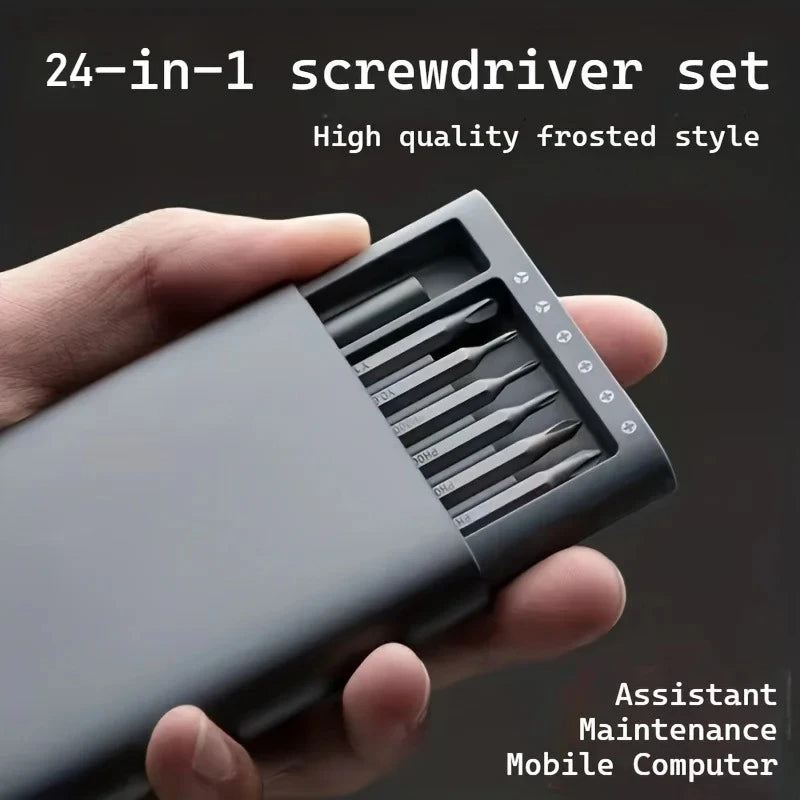 24-in-1 Precision Screwdriver Set — Digital Maintenance Tool Kit