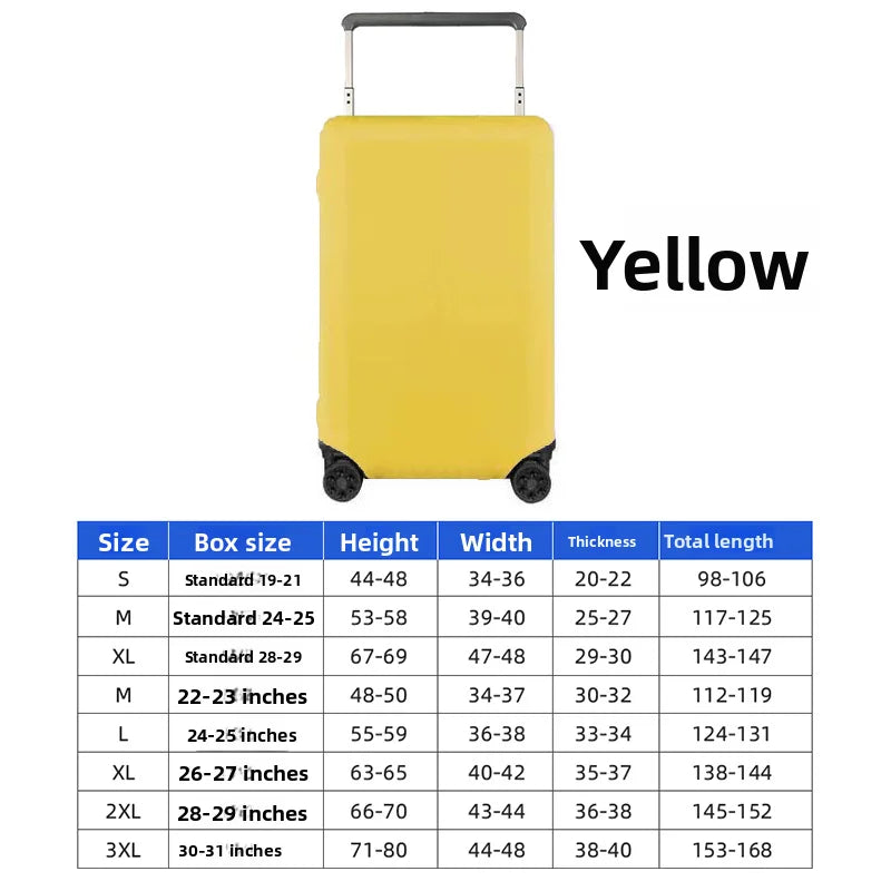 Thickened Luggage Protector Cover — Dustproof Suitcase Guard for Travel