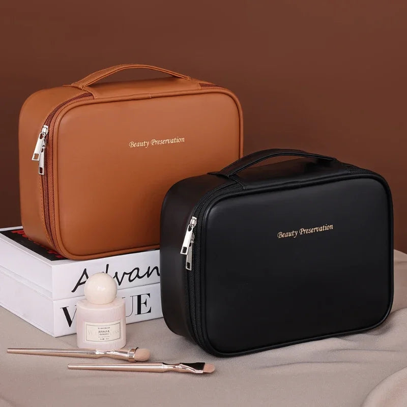 dawndesslo Luxury Cosmetic Bag — Large Capacity Makeup Organizer