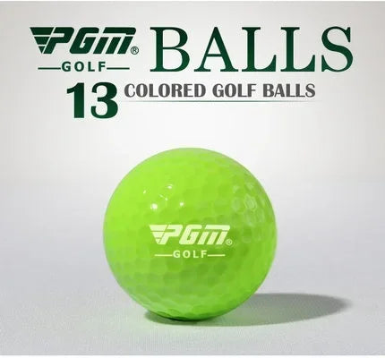 PGM Professional Practice Golf Balls — 10-Piece Multi-Color Training Set