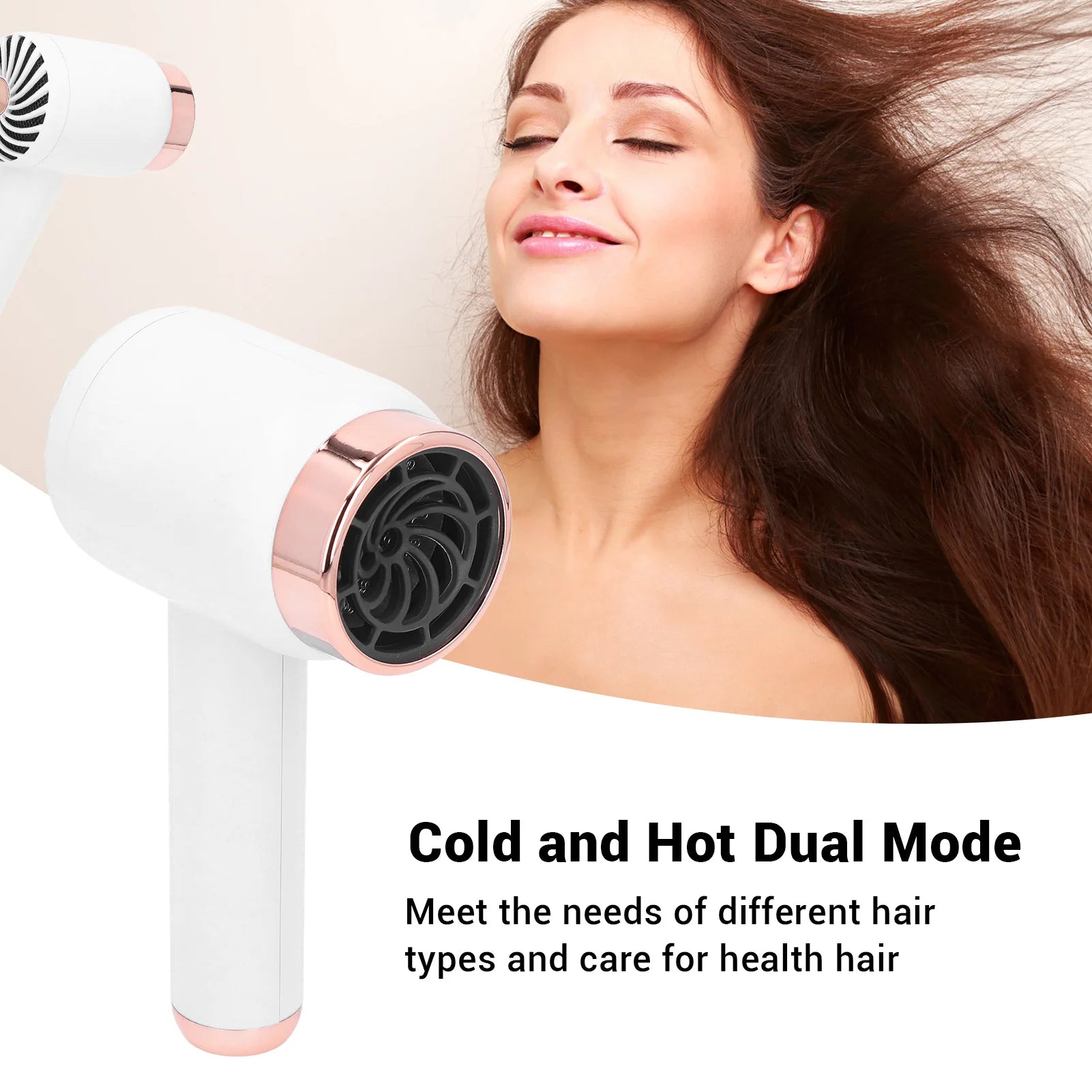 Romellar Ionic Hair Dryer — Dual Use Cordless and Plug-In Design