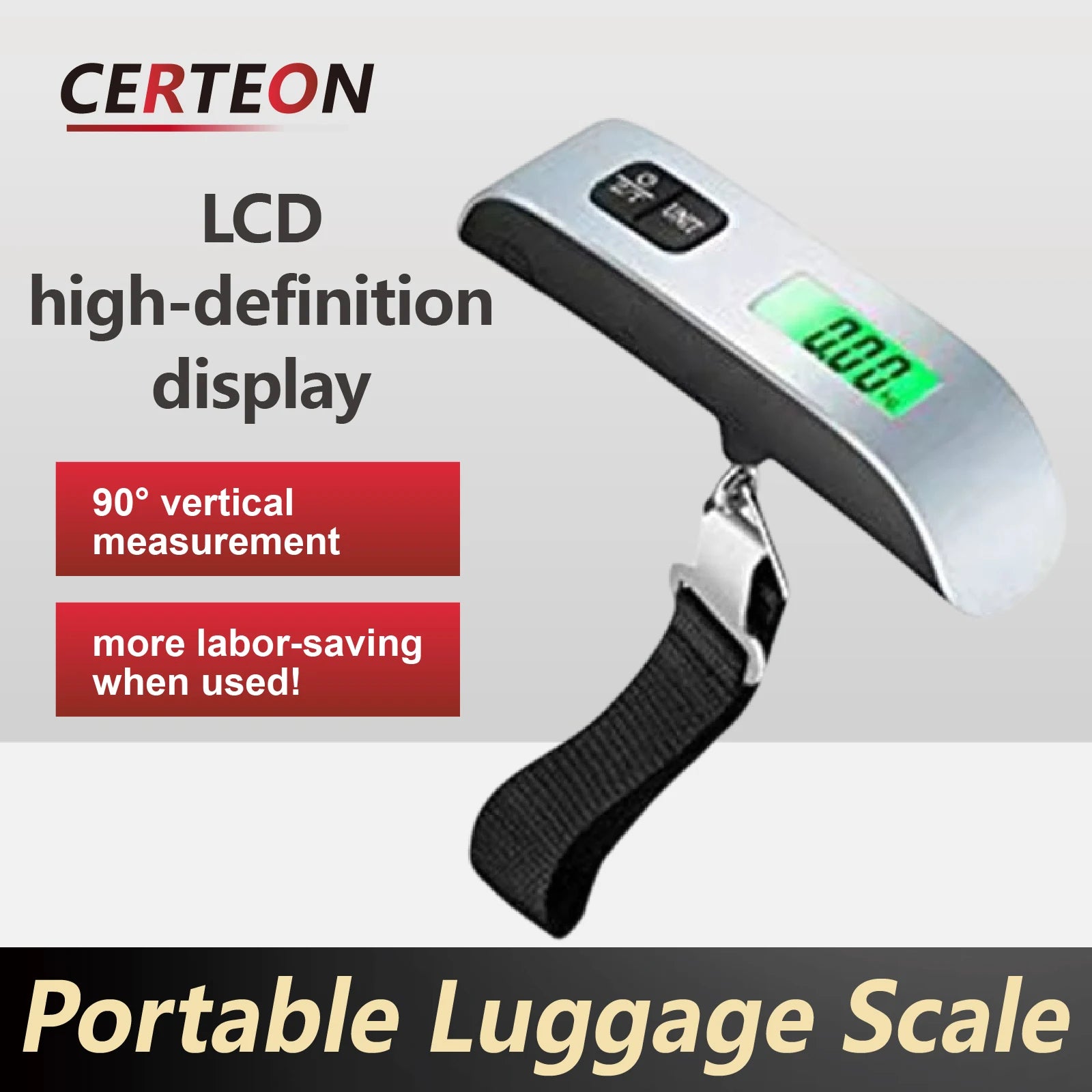 Digital Luggage Scale — Portable Travel Accessory