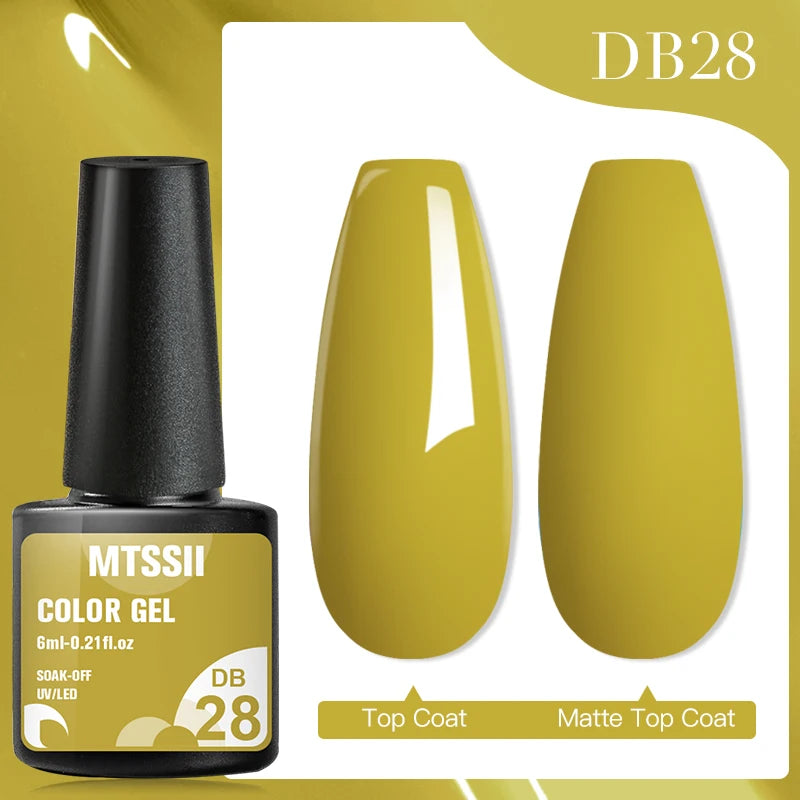 Mtssii Reflective Glitter Gel Nail Polish — Sparkling Holographic Effect