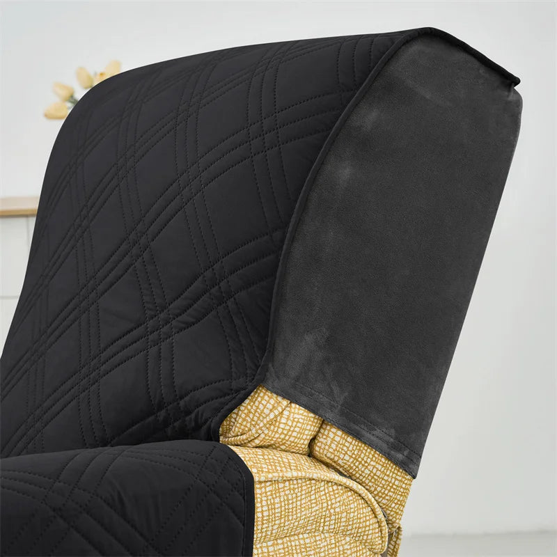 Single Recliner Sofa Cover — Non-Slip Protective Slipcover for Armchairs