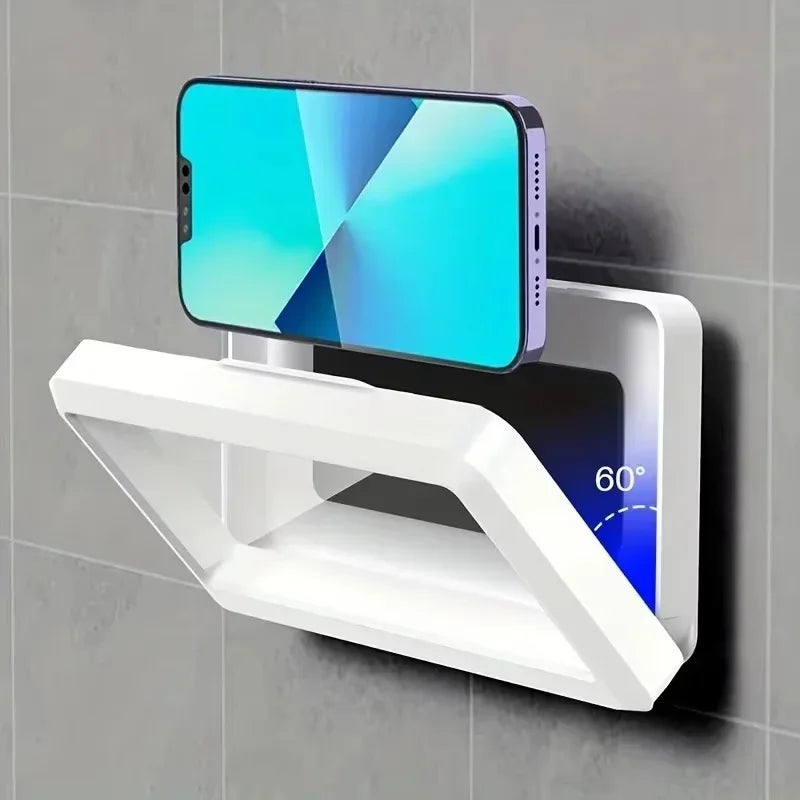 VORTNGLE Waterproof Mobile Phone Case — Anti-Fog Shower Wall Holder