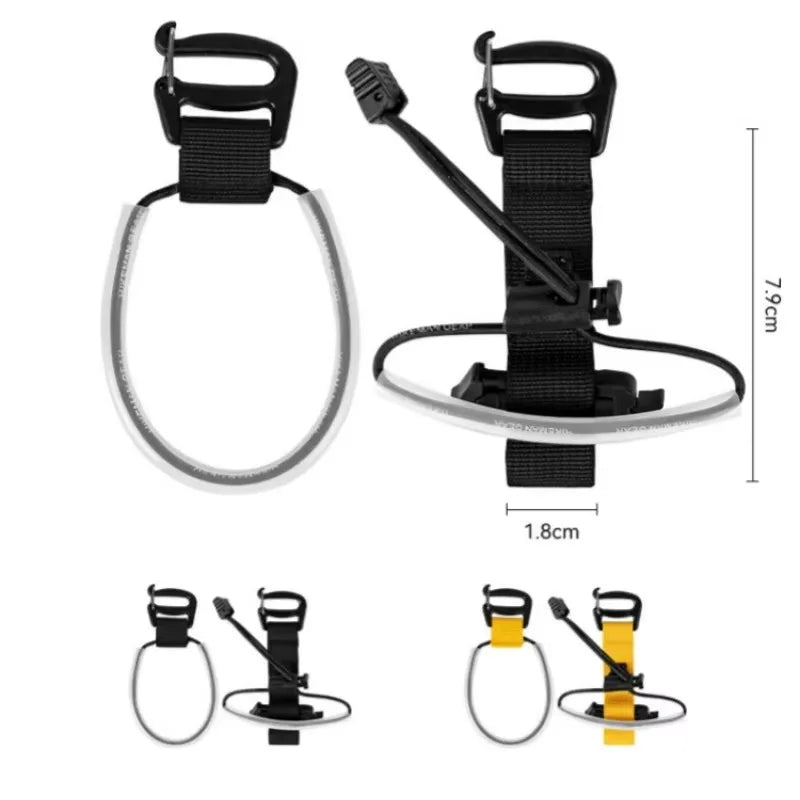Trekking Pole Carrier — Secure Backpack Attachment Strap for Hiking