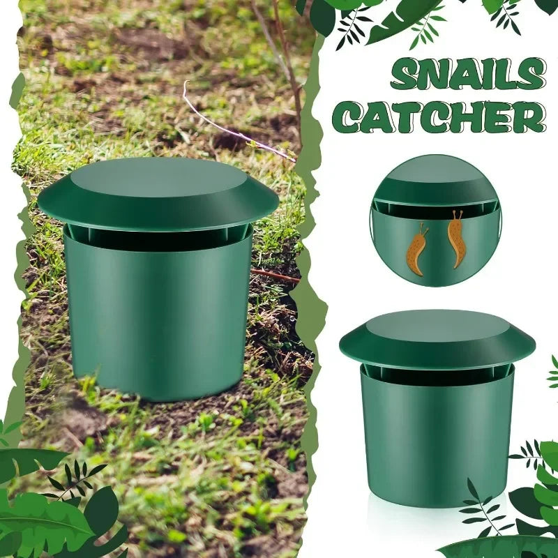 Reusable Snail and Slug Trap — Garden Pest Control Bait Station