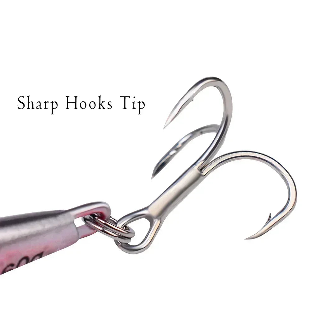 SANMO Metal Fishing Jig — Sinking Spoon Lure for Casting and Trolling