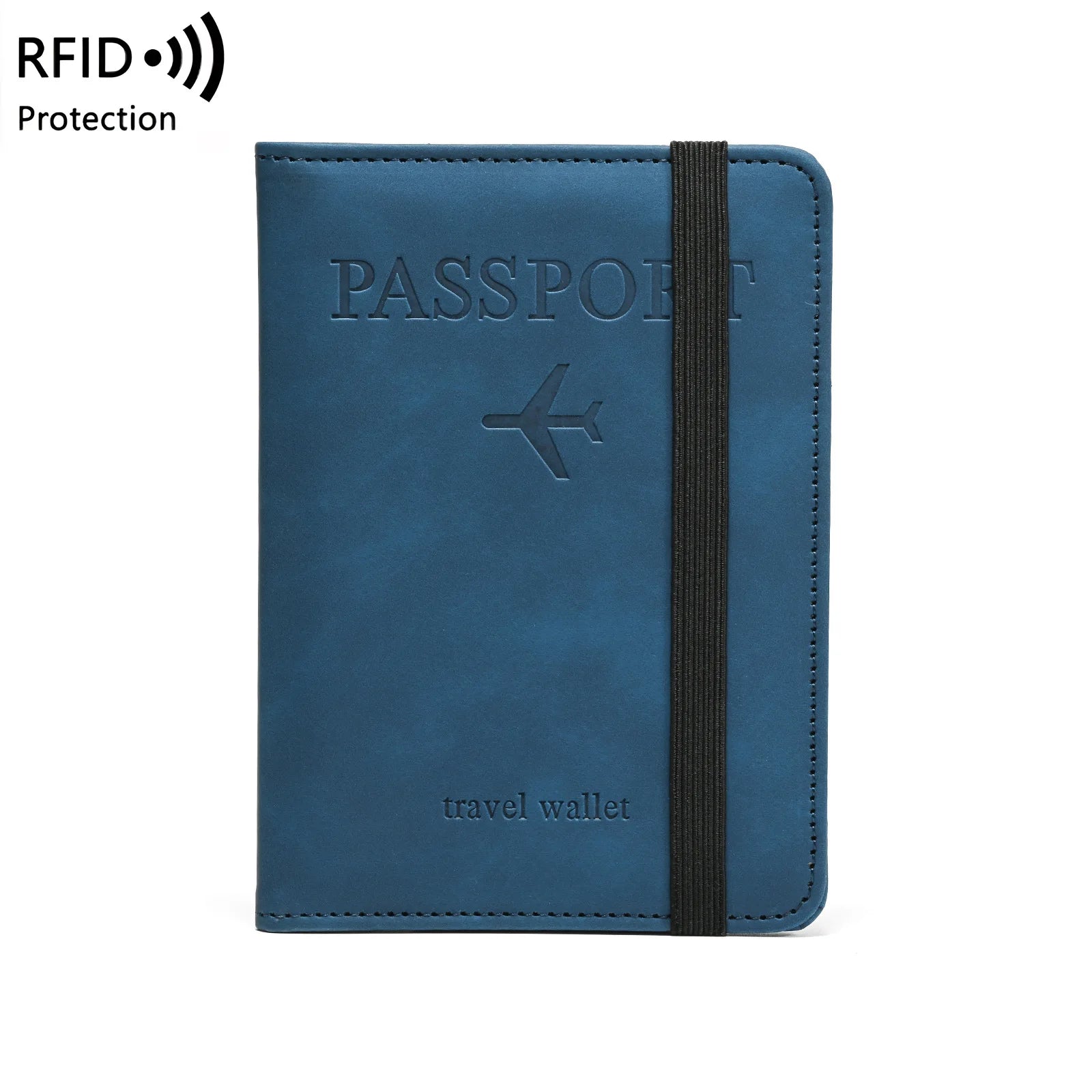 PU Leather Passport Cover — Multifunctional Travel Document Organizer