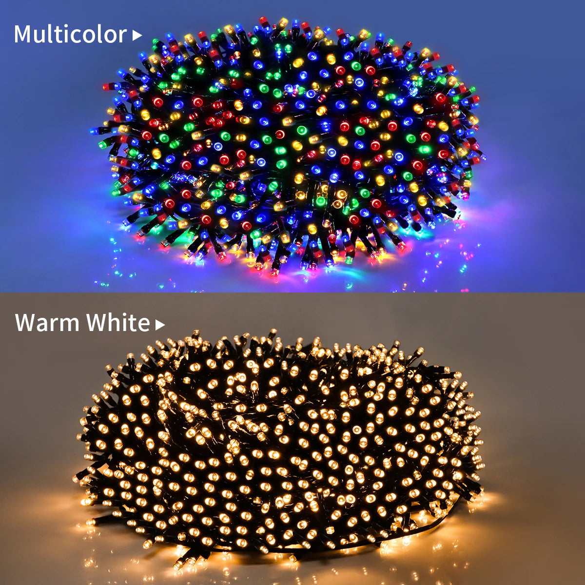 MALITAI LED String Lights — Waterproof Outdoor Fairy Lights for Garden Decor