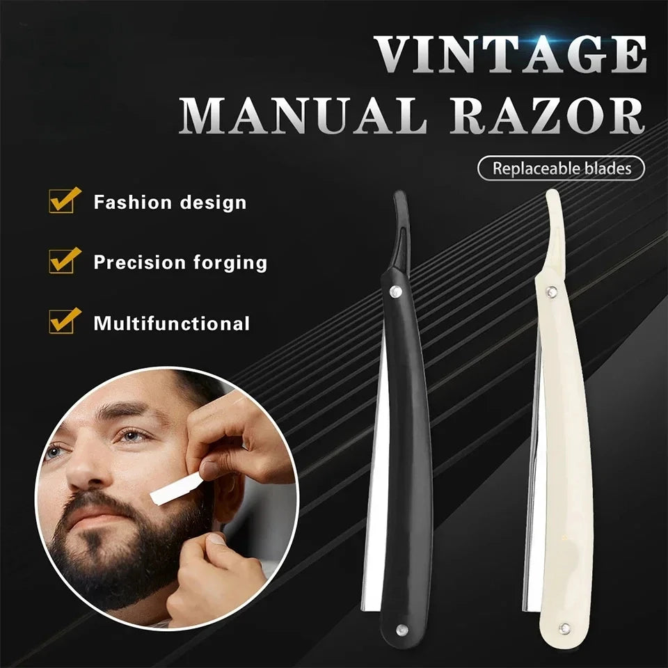 ARCHIBALD Professional Manual Safety Razor — Barber-Grade Precision Shaving Kit