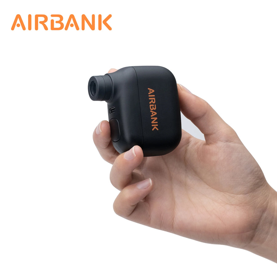 AIRBANK Pocket SE Mini Electric Pump — Portable Cordless Tire Inflator