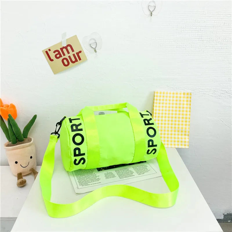 Kids' Multi-Purpose Travel Tote — Lightweight Duffle Bag for Sports and Swimming