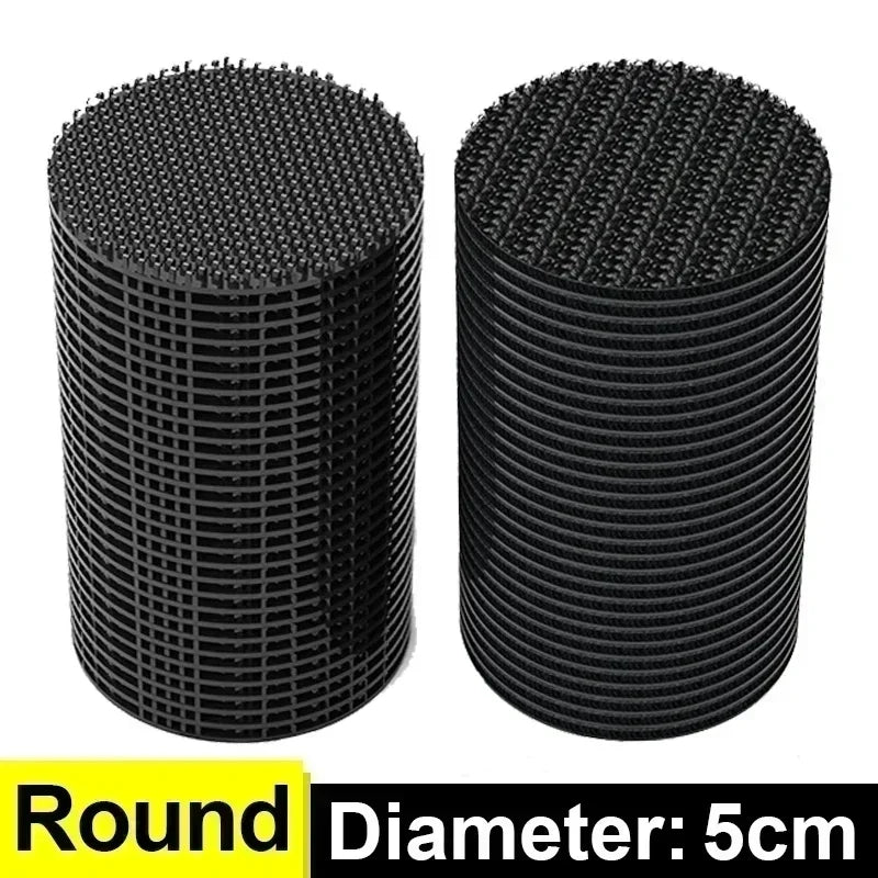 Self-Adhesive Hook and Loop Fasteners — Strong Double-Sided Car Mat Grippers