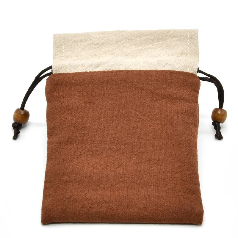 Cotton Drawstring Storage Bag — Small Jewelry & Gift Organizer
